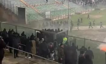 La finale di Coppa Italia di Serie C tra Padova e Catania finisce in una guerriglia urbana