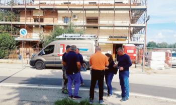 Caserma, i lavori proseguono